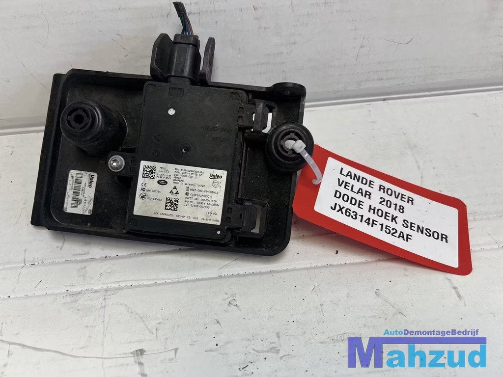 LAND RANGE ROVER VELAR Dodehoek sensor JX6314F152AF, Land Rover, Dpoffice@jaguarlandrover.com, Jaguar Land Rover Limited, Abbey Road, Whitley 1
CV3 4LF  Coventry