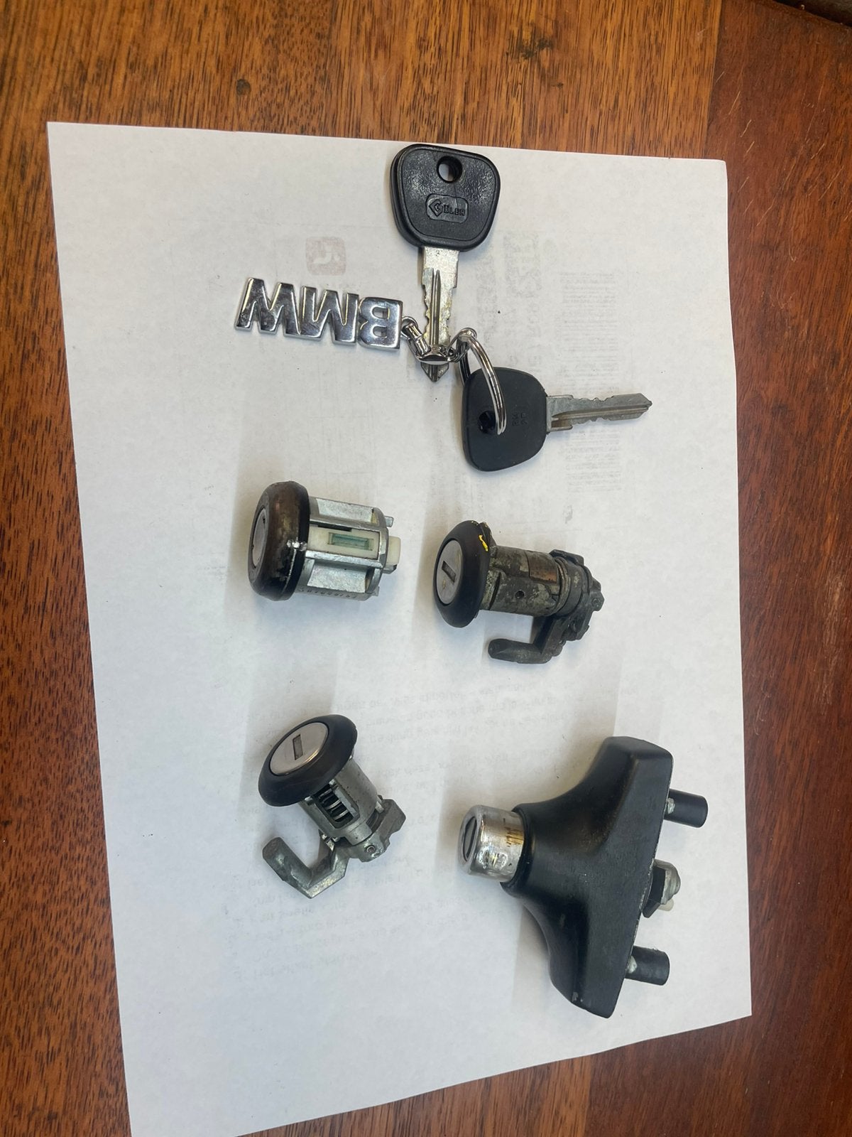 Blw e30 slot set voor central slot, Auto-onderdelen, Ophalen