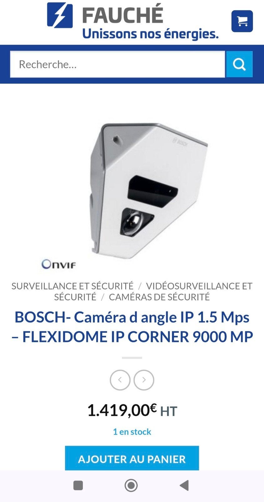Caméra de sécurité blindé Bosch neuve et emballé, TV, Hi-fi & Vidéo, Enlèvement ou Envoi