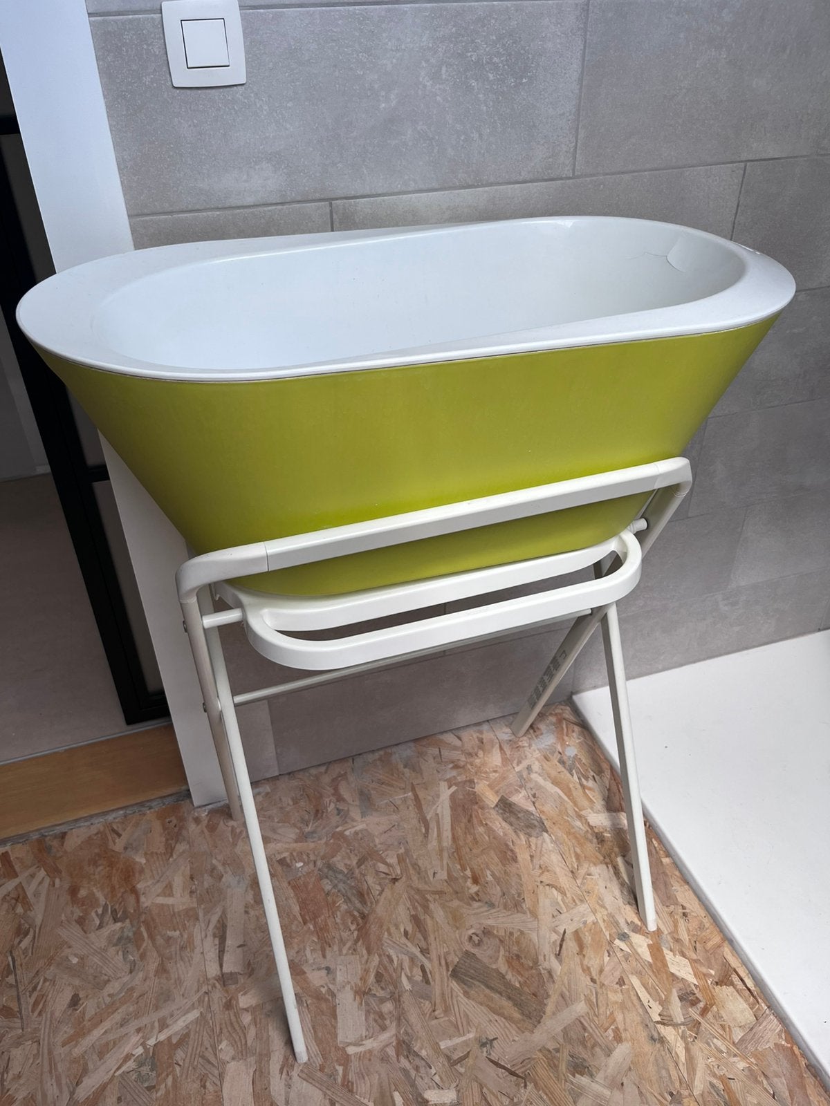 Baignoire pour bébé avec support - Hoppop, Enlèvement, Utilisé