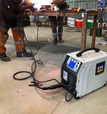 Halfautomaat lasmachine van gys multipearl 210-4xl, Doe-het-zelf en Bouw, Gereedschap | Lasapparaten, Ophalen, Zo goed als nieuw