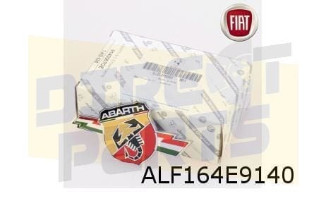 Fiat 500 Abarth embleem logo ''Abarth'' zijkant L/R (1 emble, Autos : Pièces & Accessoires, Neuf, -, -, Fiat