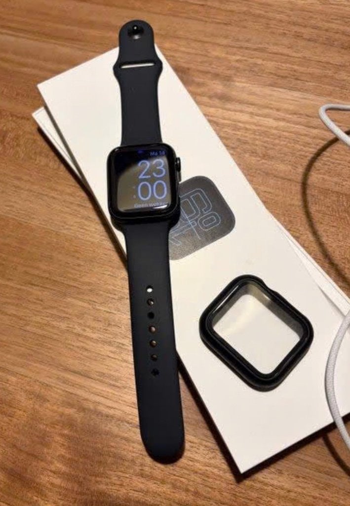 Apple watch serie 9 45 mm., Étanche, Apple Watch, IOS, Comme neuf