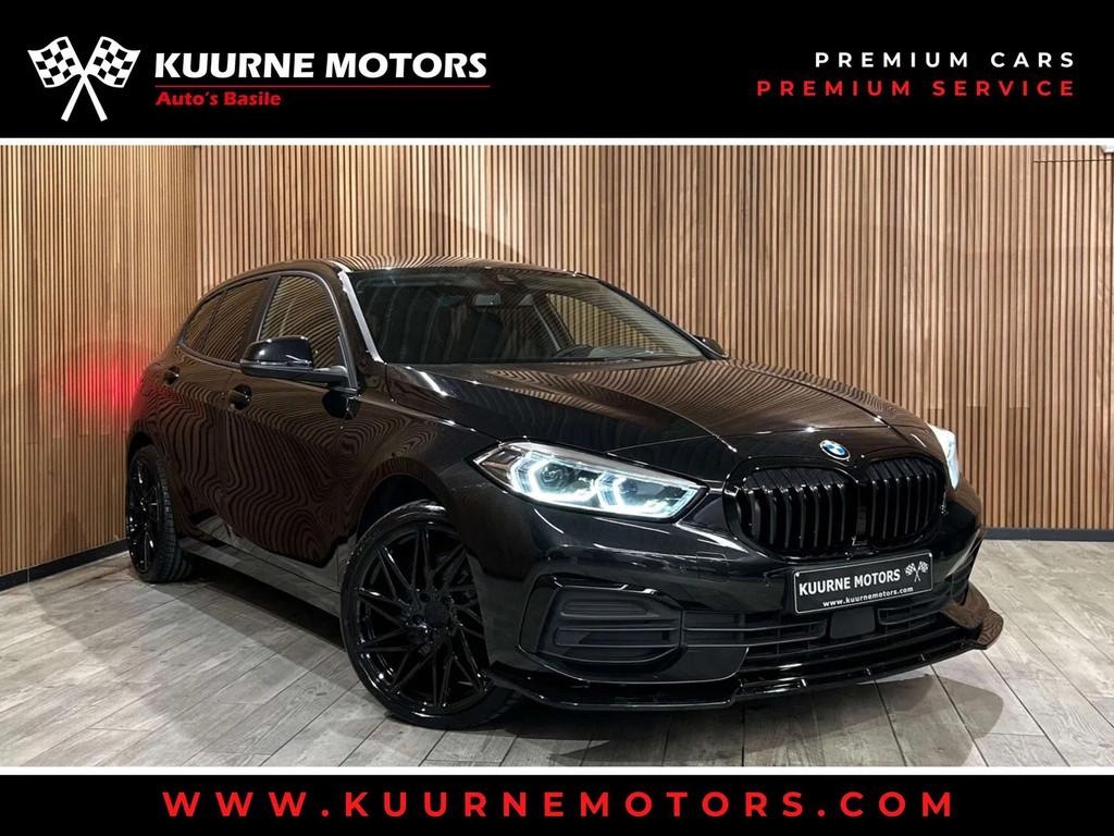 BMW 1 Serie 116 dA Alu19"/Led/Gps/Dab/Cruise/Carplay *1j gar, Auto's, 1940 kg, 116 pk, Zwart, Bedrijf