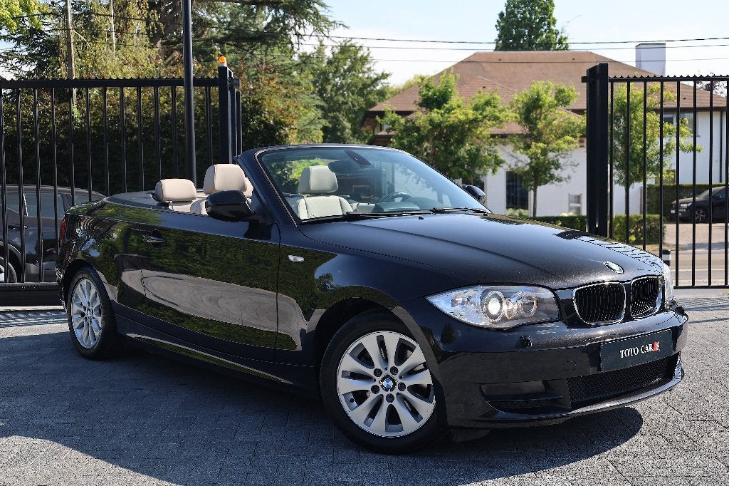 BMW 118 2.0d Cabrio | Navi | Cruise | Stoel-Verwarm, Autos, Cuir, Achat, Entreprise, Cabriolet