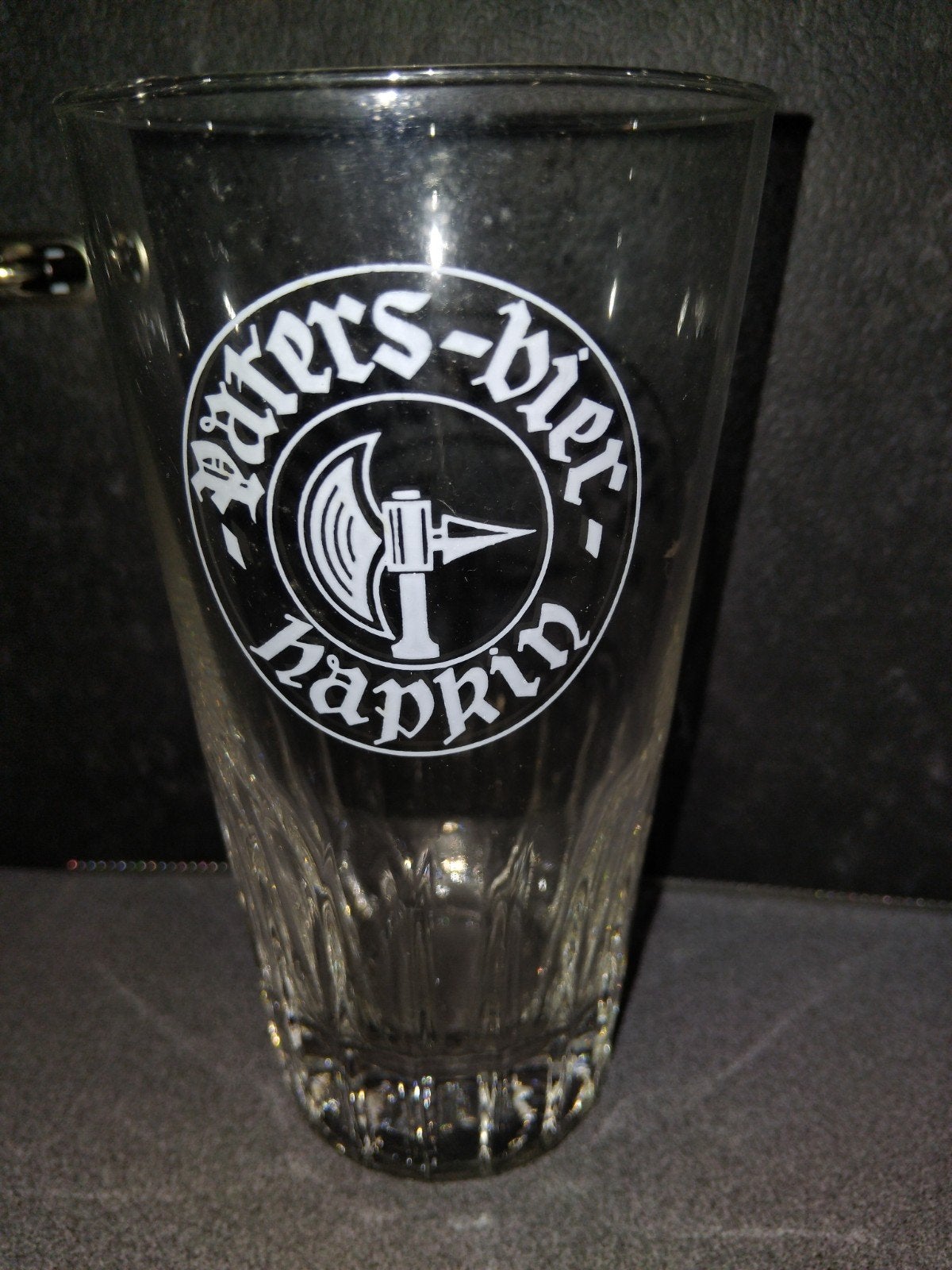 verre à bière Paters Beer Hapkin, Enlèvement ou Envoi, Verre à bière