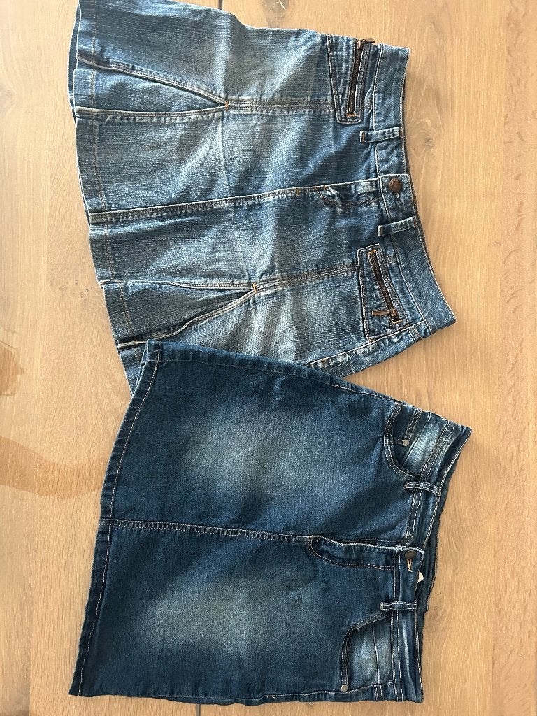 Jeansrokken 2, Kleding | Dames, Rokken, Ophalen, Blauw, Maat 42/44 (L), Boven de knie