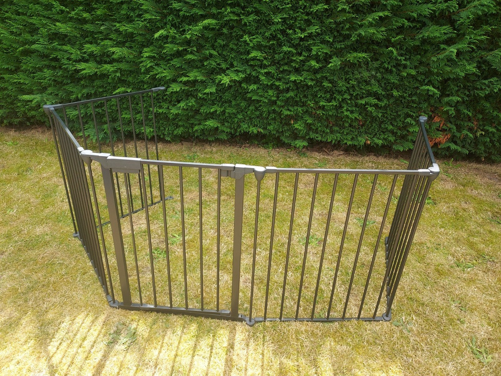 Veiligheidshekje zwart, Ophalen