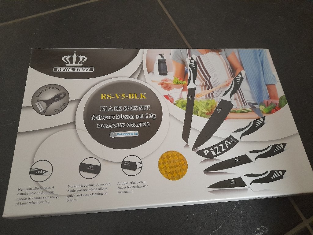messen set, Huis en Inrichting, Keuken | Bestek, Ophalen, Nieuw