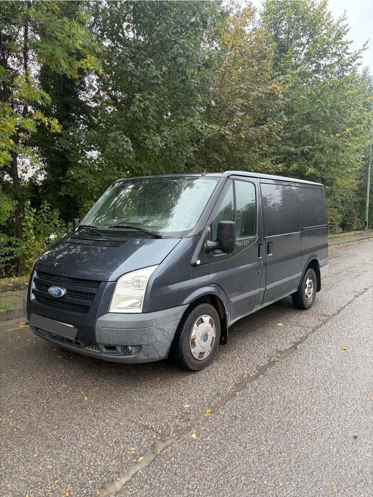 Ford Transit 2.2 Tdci prete a immatriculer, Auto's, Zwart, 5 deurs, Zilver of Grijs, Te koop