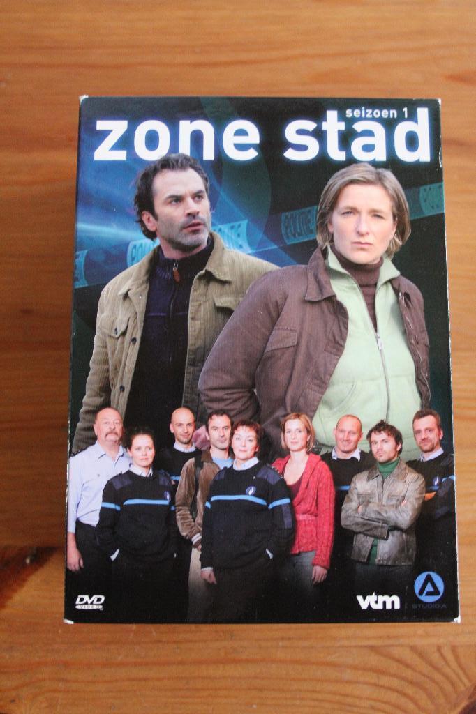 Zone stad  seiz. 1-2-3-4-5-6-7        Vlaamse politieserie!, À partir de 16 ans, Enlèvement ou Envoi, Comme neuf, Thriller