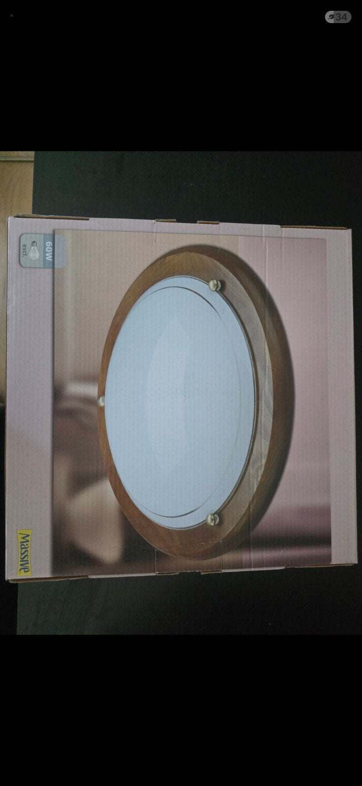 nieuwe verlichting rond voor binnen, Huis en Inrichting, Ophalen