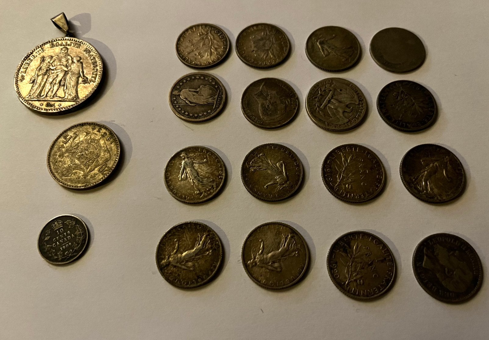 Lot de pièces en argent, Timbres & Monnaies, Monnaies | Europe | Monnaies non-euro, Enlèvement ou Envoi, Série, Argent