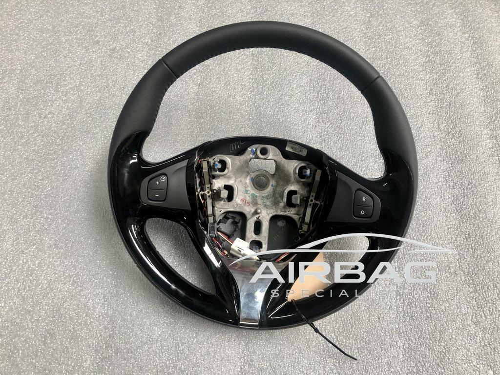Renault Clio Leren Stuur Zwart 2013-2019 98510543R, Renault, -, Utilisé, -