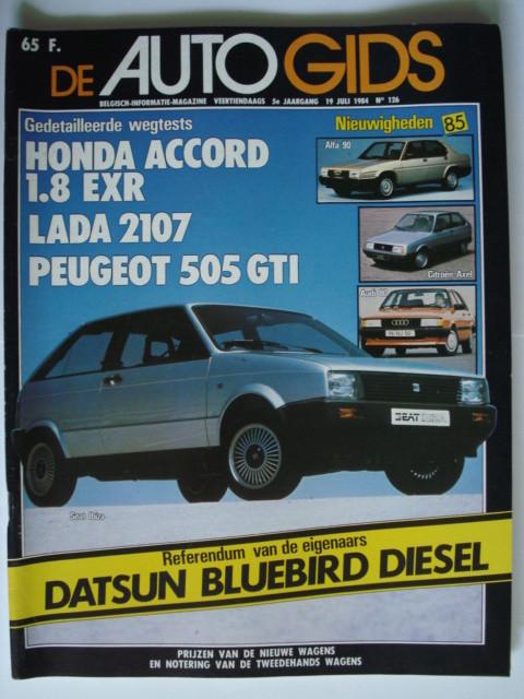 AutoGids 126, Livres, Autos | Brochures & Magazines, Comme neuf, Général, Envoi