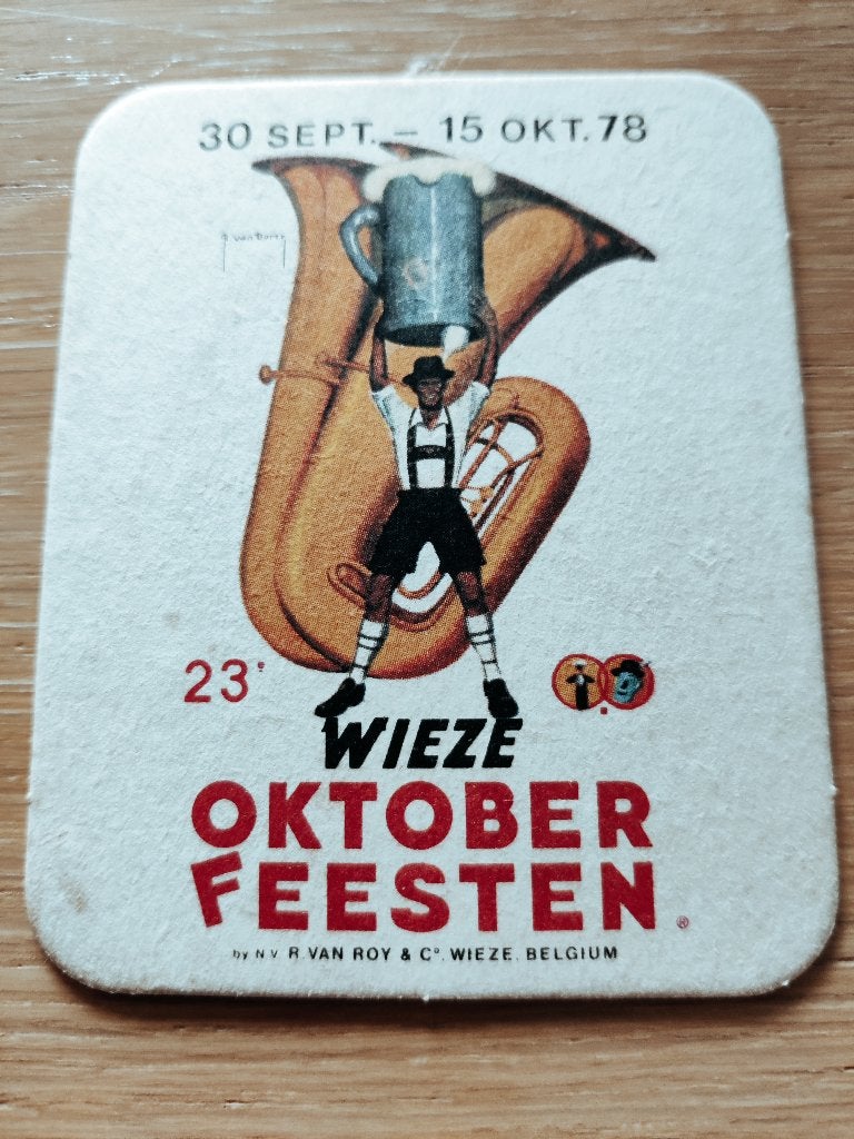 Bierviltje Wieze Van Roy, Verzamelen, Ophalen of Verzenden, Zo goed als nieuw, Viltje(s), Overige merken