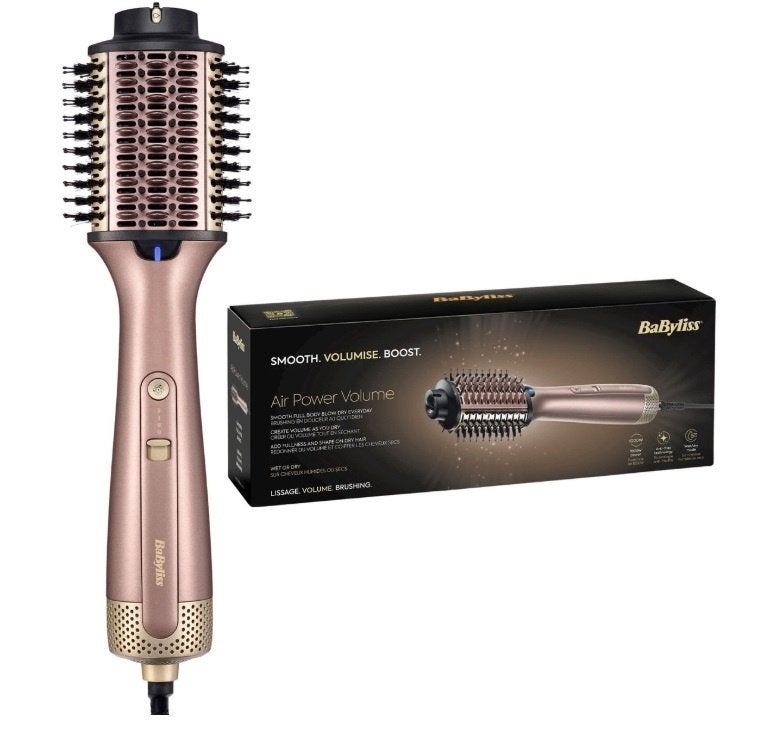 Babyliss - Air Power Volume AS95E Föhnborstel, Ophalen, Nieuw, Krultang of Stijltang