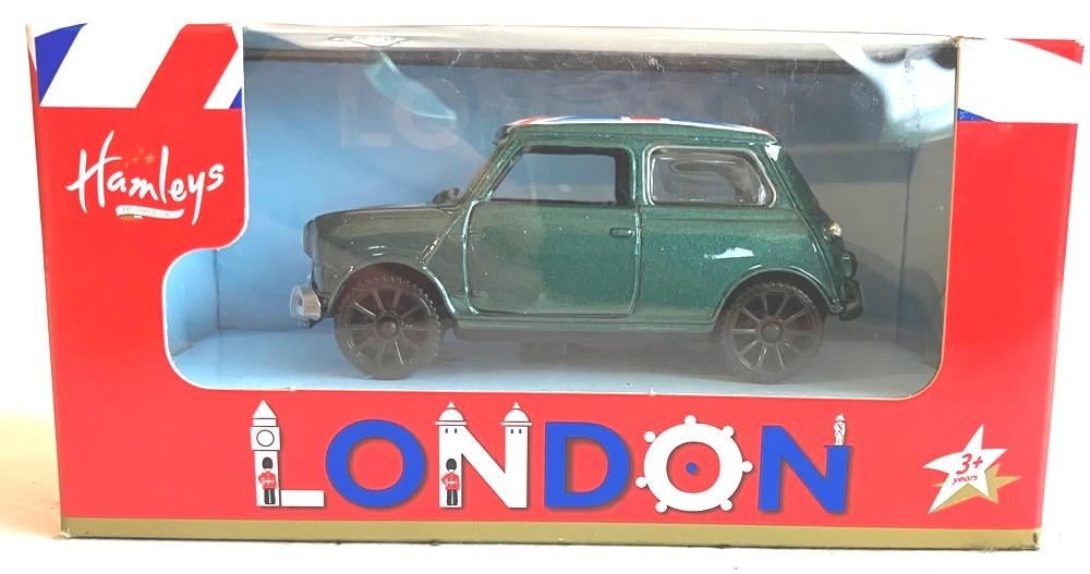 Mini Cooper groen Hamleys., Hobby en Vrije tijd, Modelauto's | 1:43, Zo goed als nieuw, Auto, Overige merken, Ophalen of Verzenden