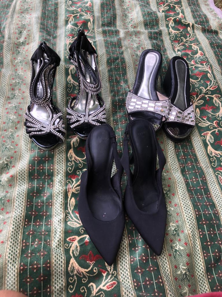 Talons, Enlèvement ou Envoi, Porté, Noir