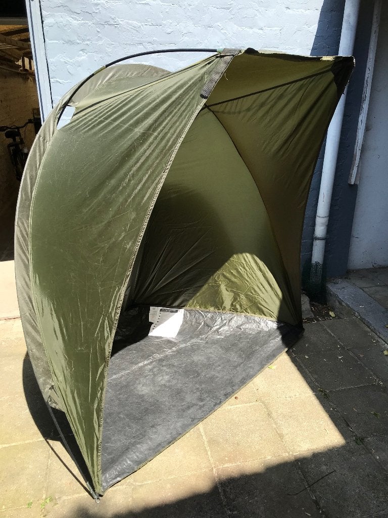 Caperlan-vispakket: grote paraplu + Shelter L-tent, Ophalen, Gebruikt, Overige typen