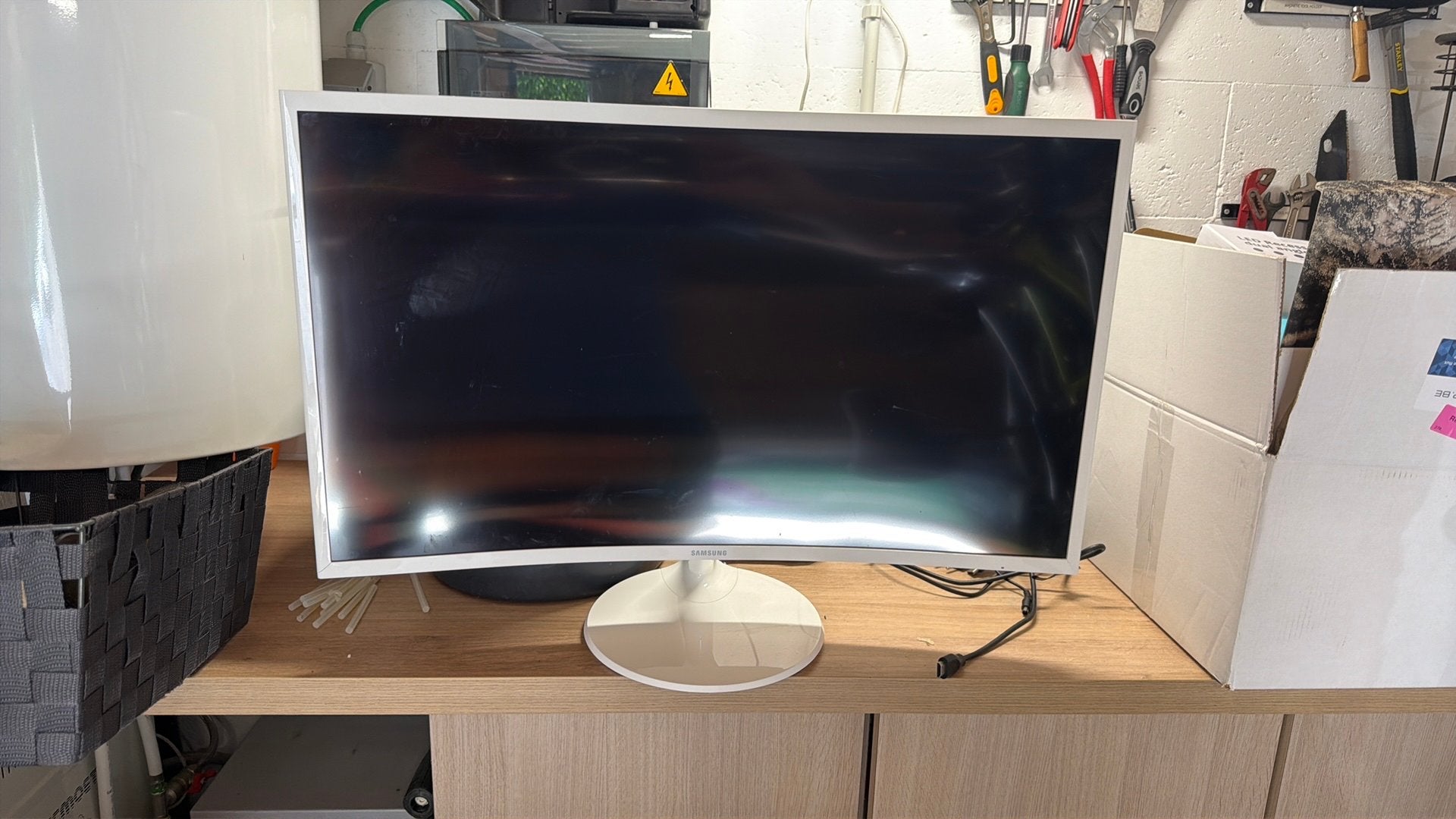 Ecran Samsung Curve 32 pouces, Informatique & Logiciels, Moniteurs, Enlèvement, Utilisé