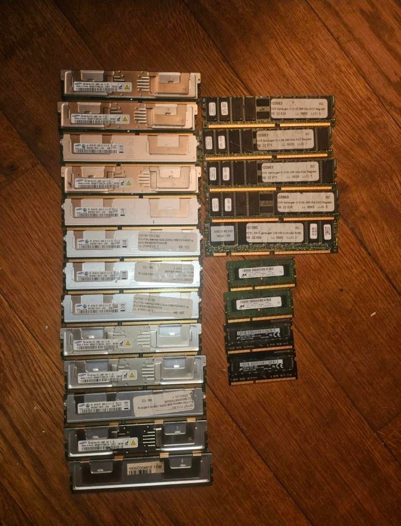 Lot de 22 Barrettes de RAM, Enlèvement ou Envoi, DDR3, Laptop