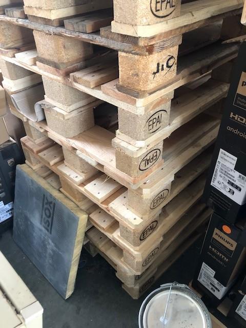 europallet, Bricolage & Construction, Bois & Planches, Enlèvement, Utilisé, Palette