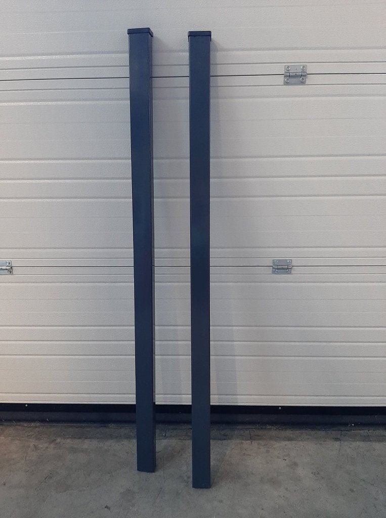 Superpromo! nieuwe tuinpalen 2mm dik 60x40mm tot 220cm lang, Ophalen