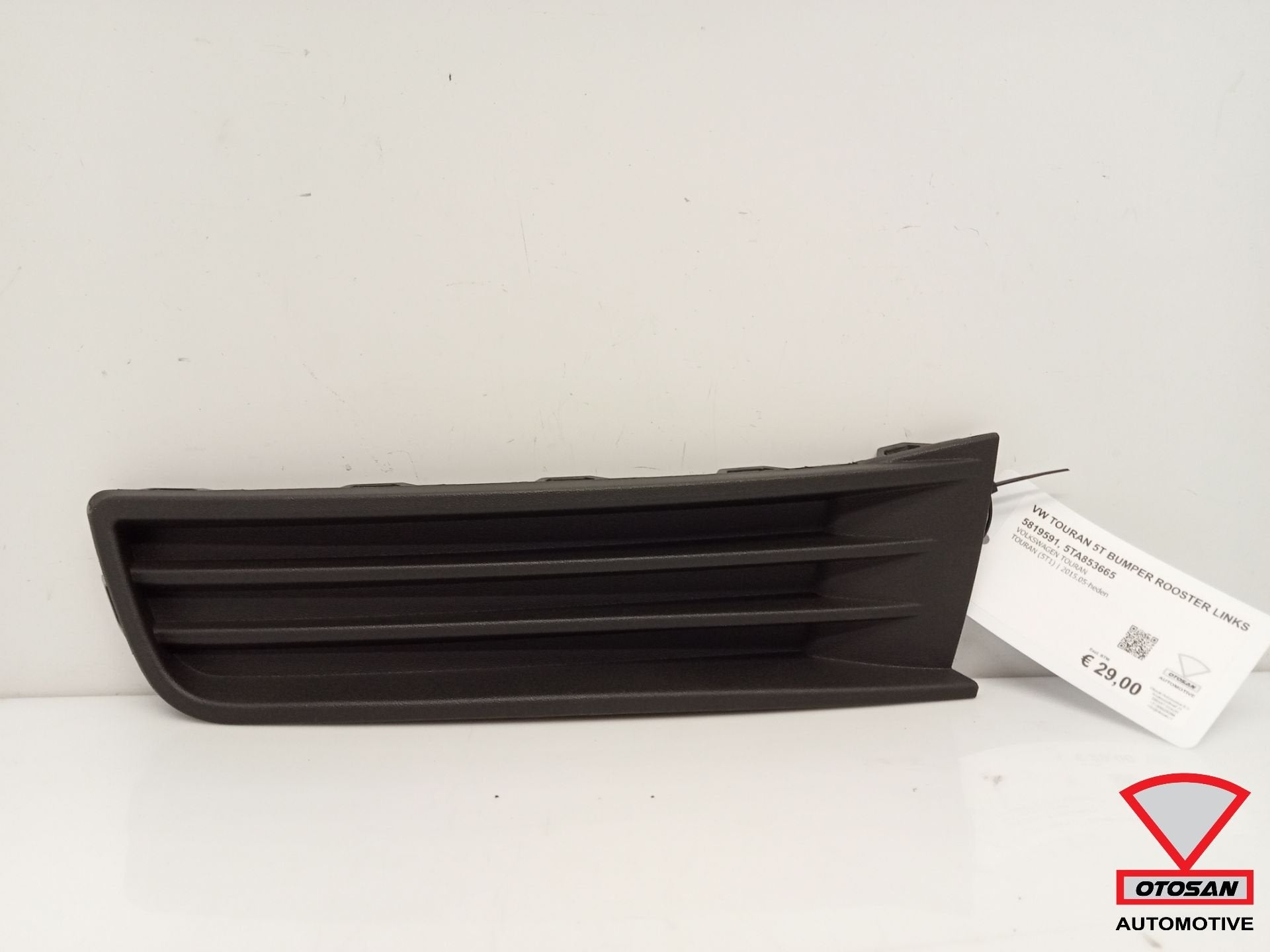 VW Touran 5T 5TA 2016+ Grille De Pare-chocs Gauche Nouveau 5, Neuf, Pare-chocs, Volkswagen, Volkswagen AG