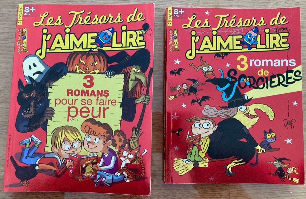 Trésors J'aime Lire : 2 x 3 romans pour se faire peur - 8€, Livres, Enlèvement ou Envoi, Utilisé, Fiction général