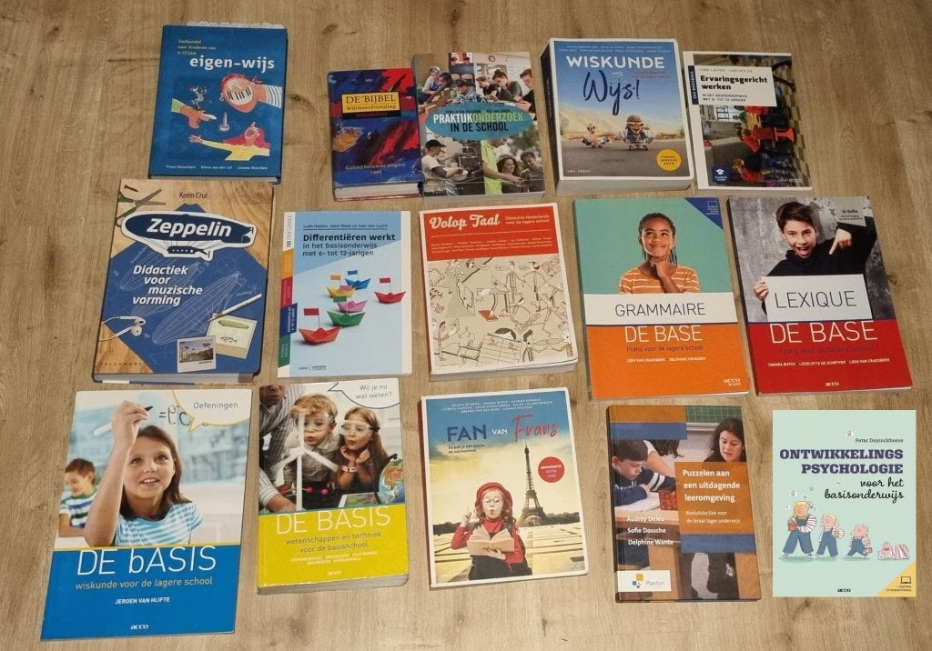 Handboeken opleiding leerkracht lager onderwijs, Boeken, Studieboeken en Cursussen, Ophalen, Zo goed als nieuw, Hogeschool, Pelckmans, acco, ...