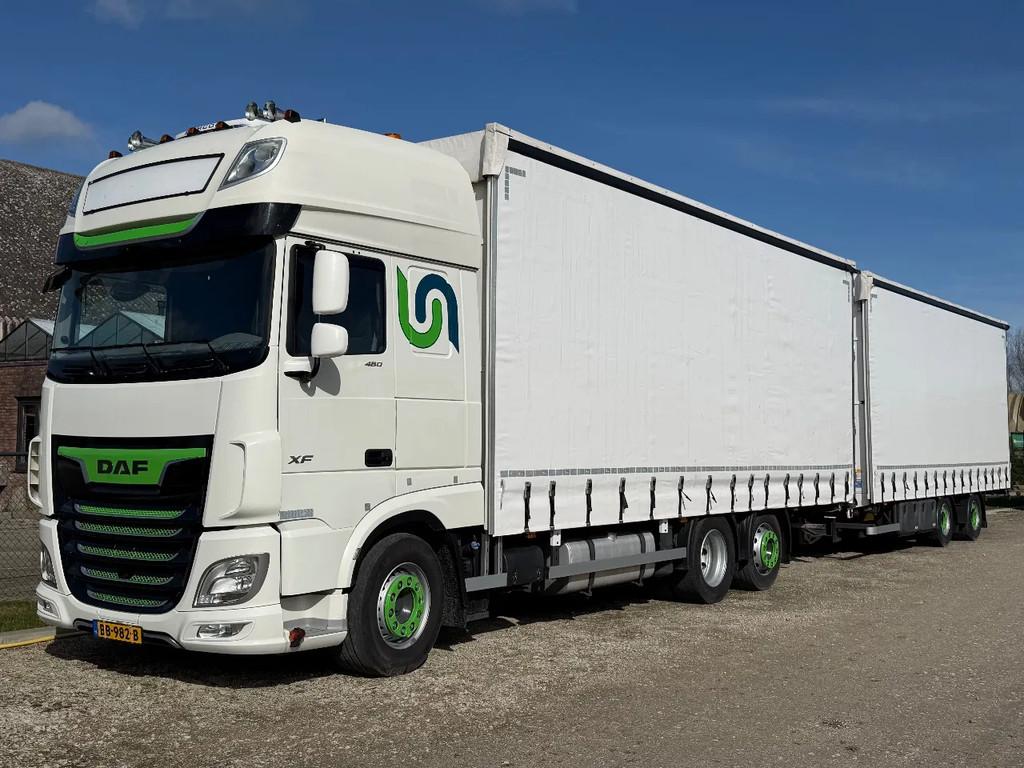 DAF XF 480 XF480.26 mega volume combi in Topstaat., Auto's, Automaat, Euro 6, Diesel, DAF