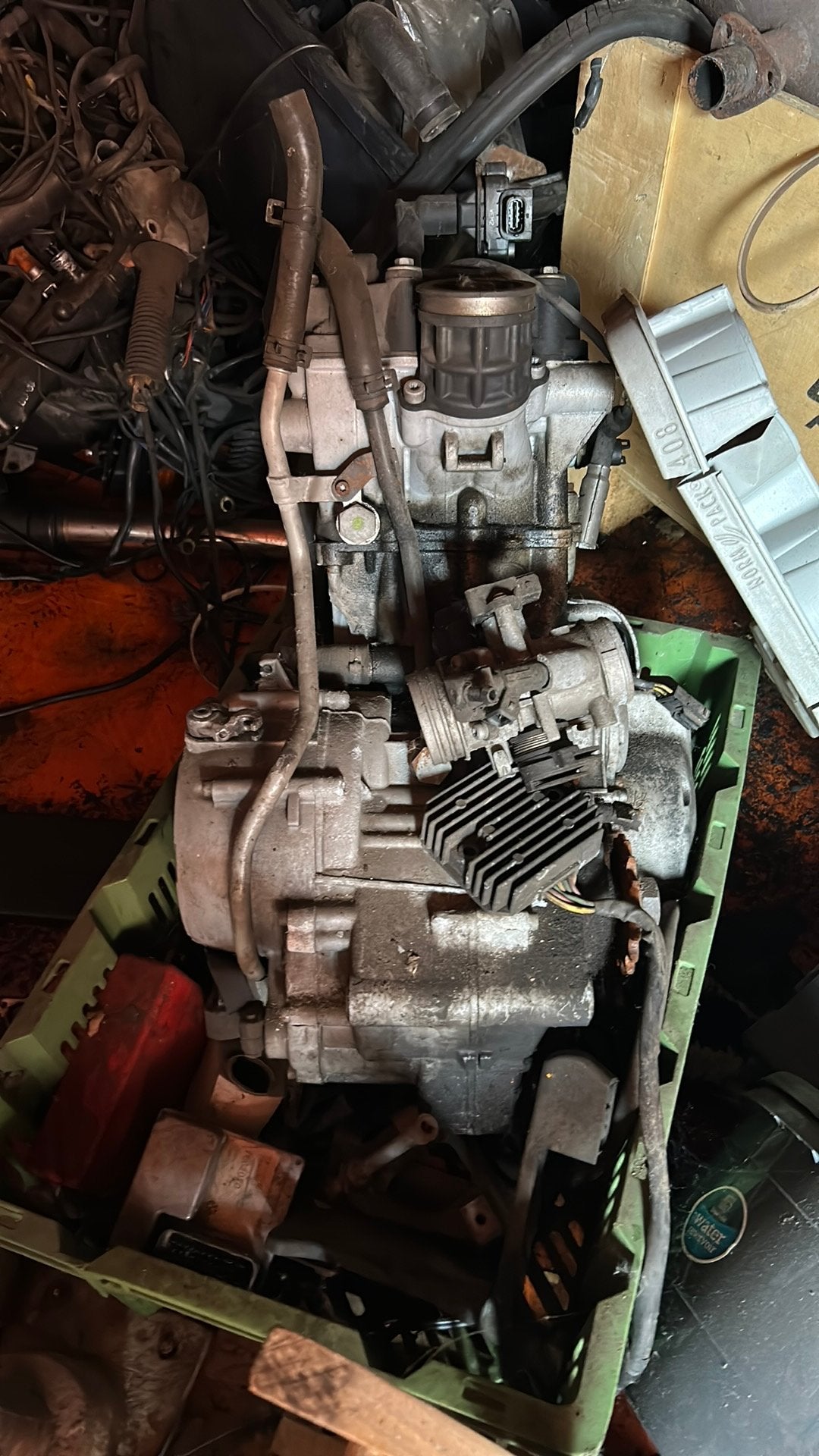 Motor bmw f650gs, Enlèvement