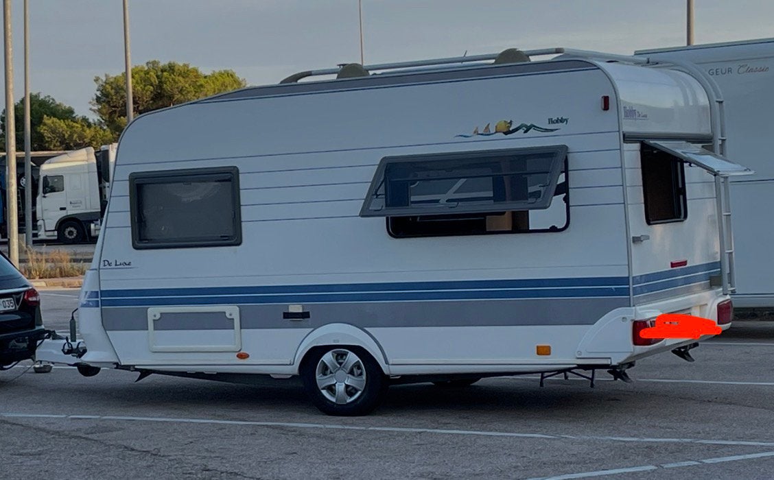 Hobby caravan 400s, Caravanes & Camping, Jusqu'à 4, Lit dans la longueur, Hobby, Jusqu'à 4 m