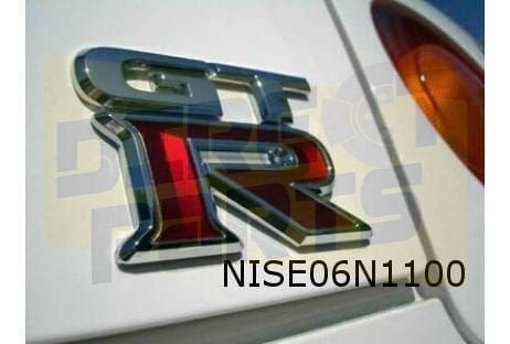 Nissan GTR embleem tekst ''GT R'' achterzijde Origineel!  84, Neuf, -, -, -