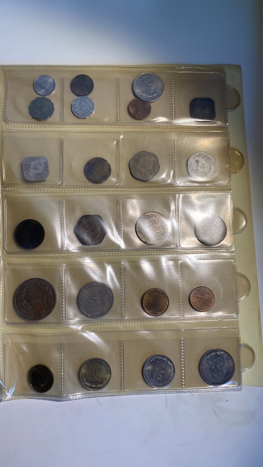 Munten Myanmar burma, Postzegels en Munten, Verzenden, Munten