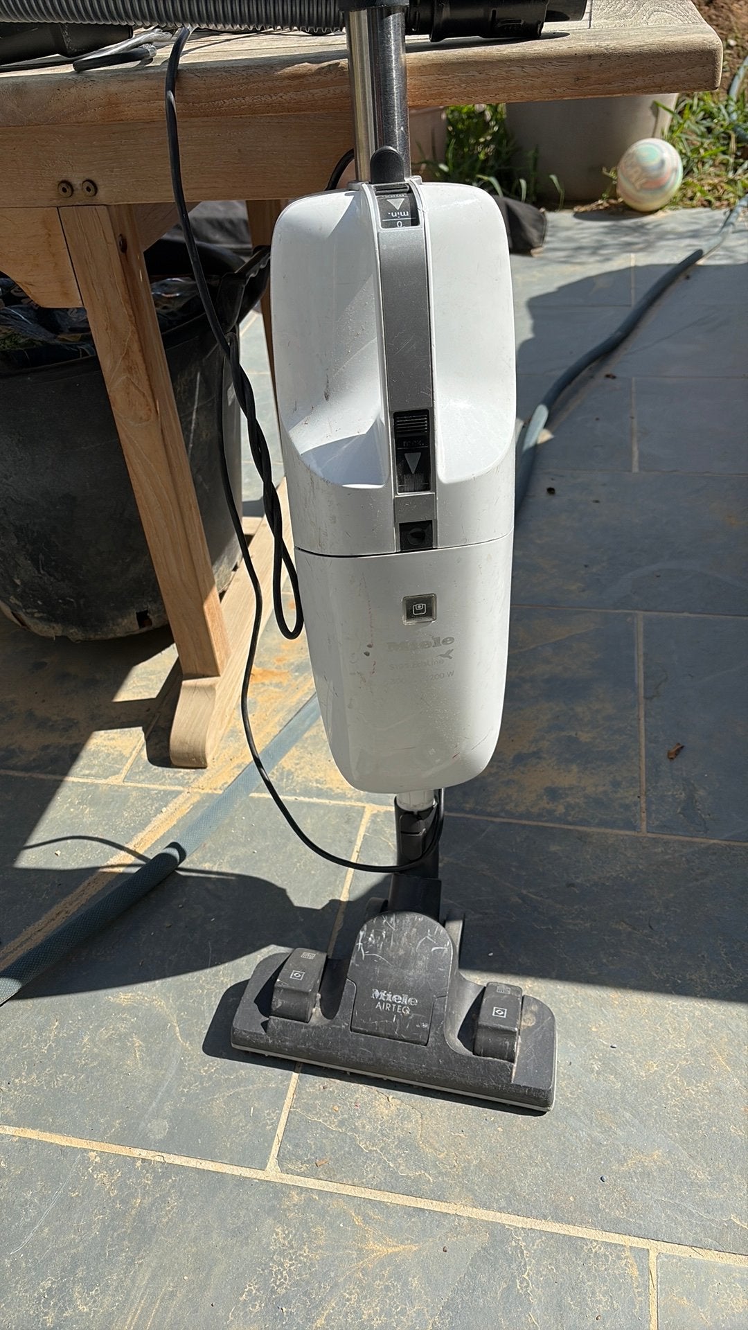 Miele S195 ecoline stofzuiger ecoline wit, Elektronische apparatuur, Stofzuigers, Ophalen, Gebruikt