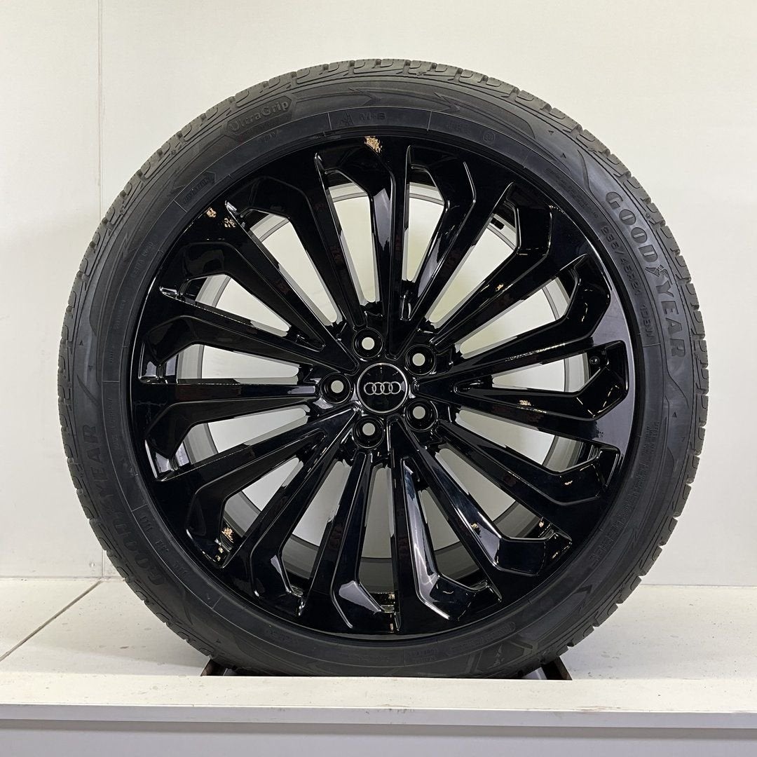 AUDI Q7 SQ7 ETRON SET VELGEN + WINTERBANDEN 21INCH, Auto-onderdelen, Banden en Velgen, Gebruikt, -, 285 mm, -