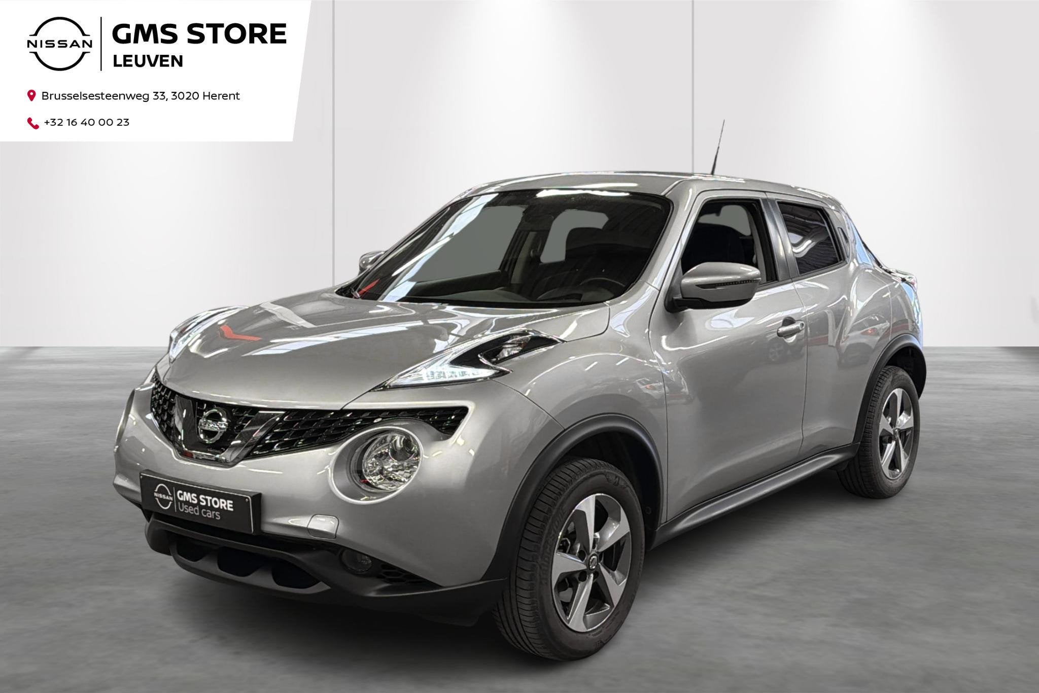 Nissan Juke 1.6-Automaat-Nieuwstaat-Airco-Camera-Gps, Auto's, Zwart, 4 cilinders, 1600 cc, Bedrijf