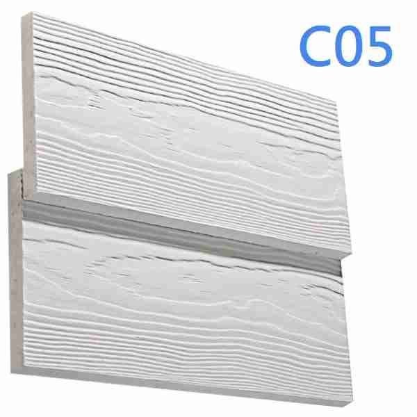 Cedral Lap Wood C05 ( gris clair ) 5 longueurs + chute, Bricolage & Construction, Enlèvement, Neuf, Autres matériaux, Moins de 20 mm