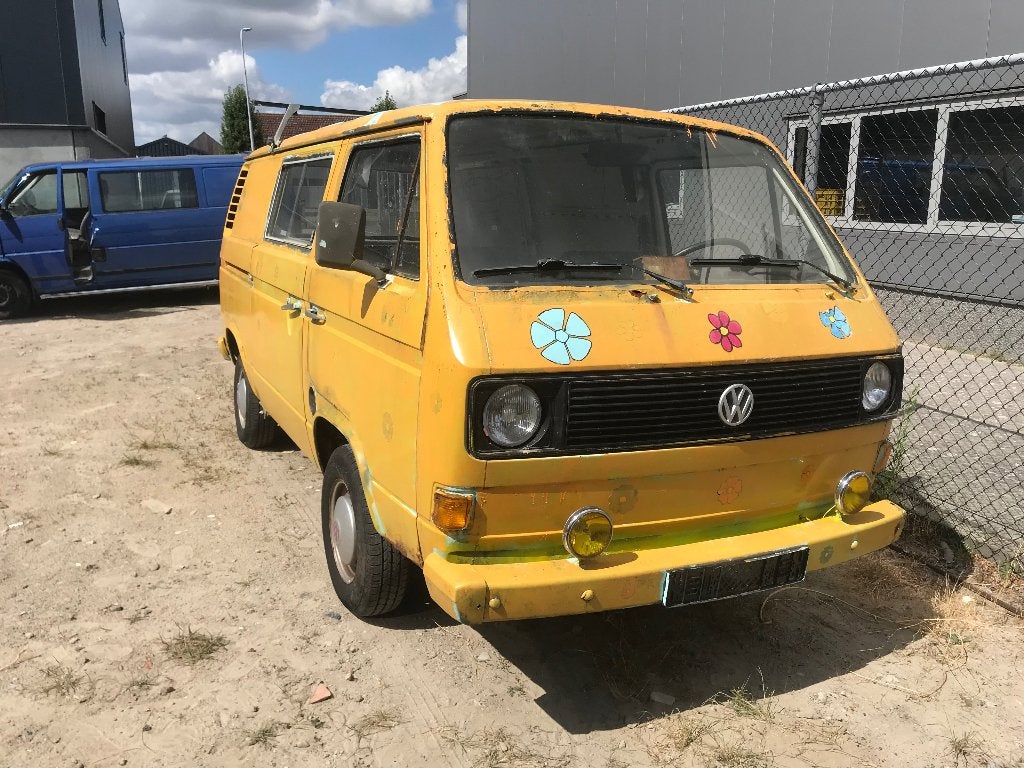 VW T3 panelvan benzine uit 1980, Auto's, Oldtimers, Bedrijf, Te koop, Volkswagen, Benzine, Ophalen