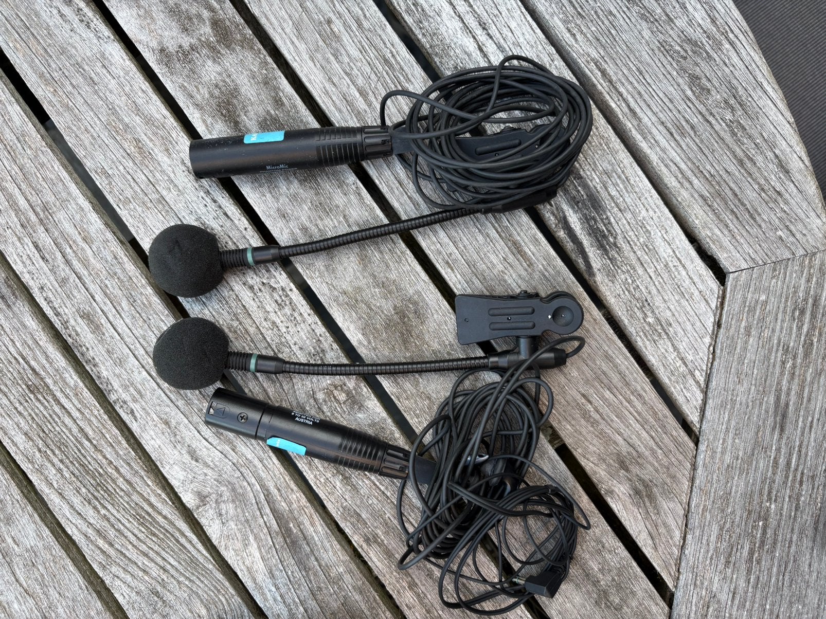 AKG clip on instrument condensator microfoon, Muziek en Instrumenten, Microfoons, Ophalen, Zo goed als nieuw