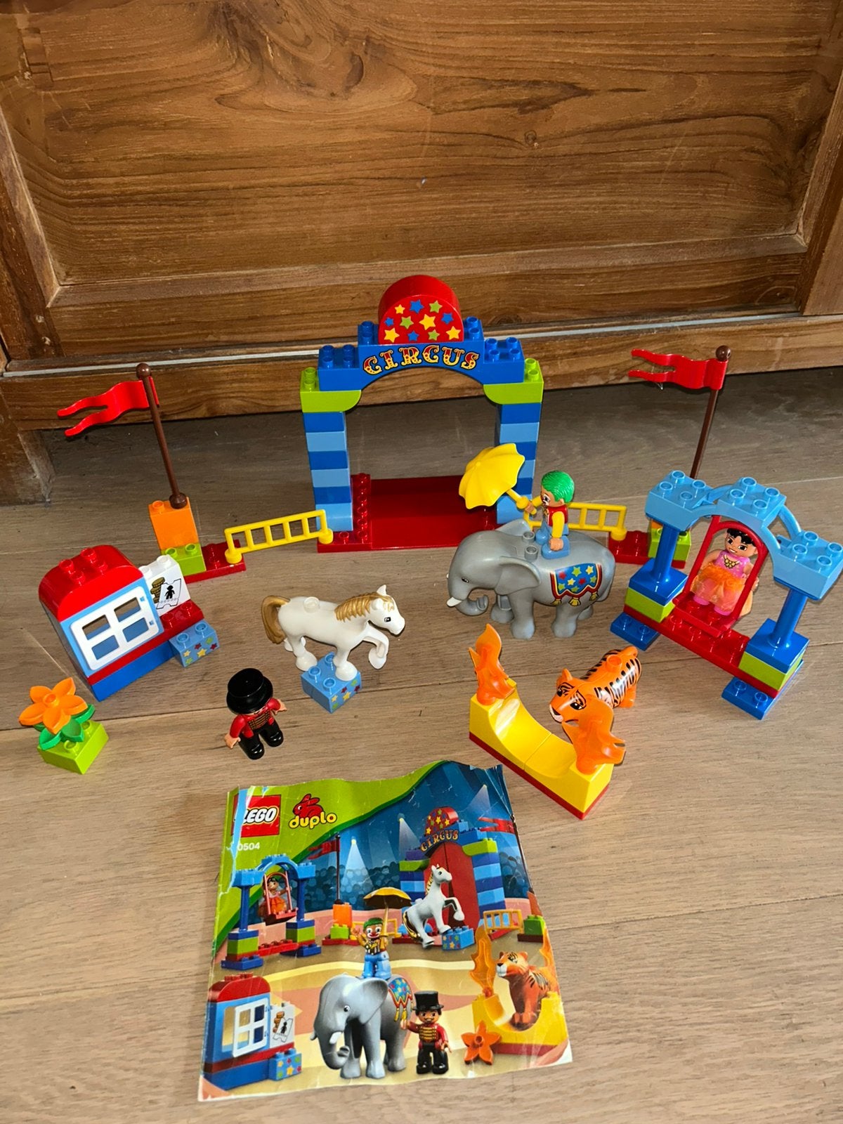 Duplo circus 10504, Kinderen en Baby's, Ophalen of Verzenden, Gebruikt