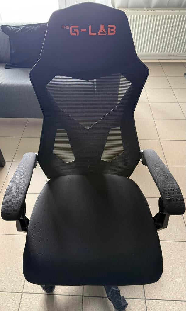Chaise gaming The G-Lab – Très bon état – Peu utilisée, Chaise de bureau de gaming, Enlèvement, Utilisé, Chaise de bureau