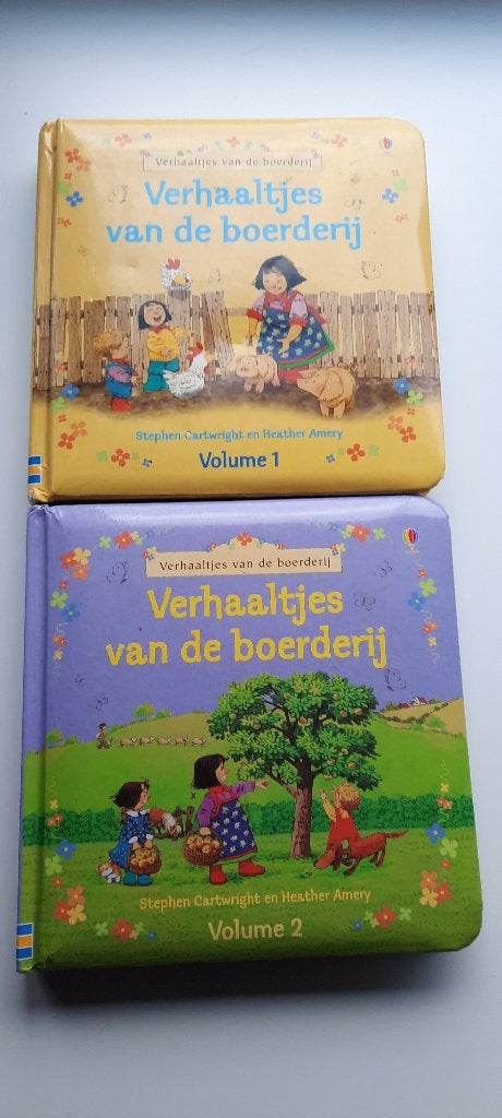 2 boekjes verhaaltjes van de boerderij, Ophalen of Verzenden, Zo goed als nieuw