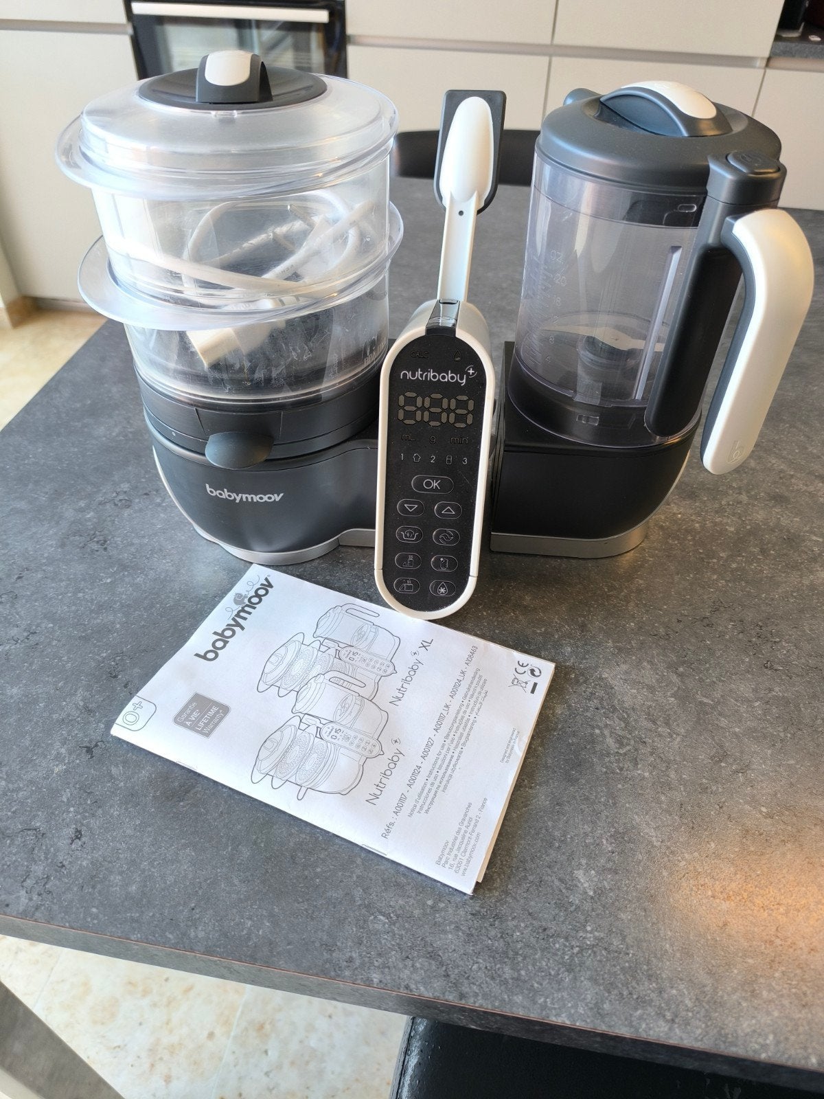 Babymoov nutribaby XL, Elektronische apparatuur, Ophalen, Gebruikt, Vaatwasserbestendig