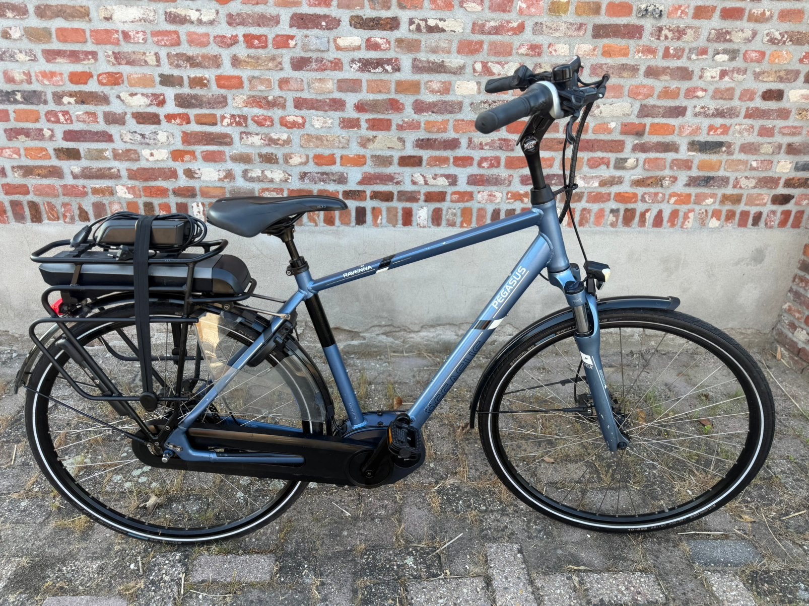 Electrische pegasus ravenna bosch middenmotor, Fietsen en Brommers, Fietsen | Heren | Herenfietsen, Versnellingen, Zo goed als nieuw