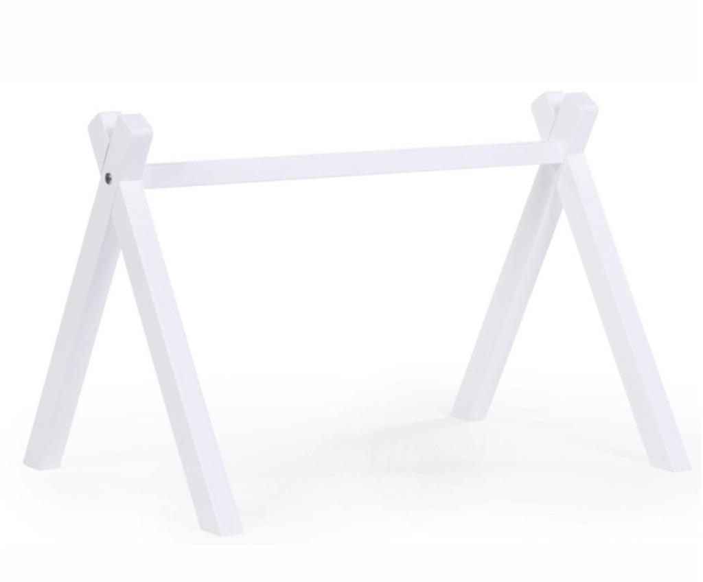 Witte houten babygym met hangertjes, Ophalen, Zo goed als nieuw, Babygym