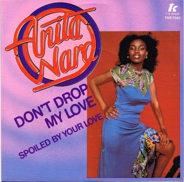 vinylsingle anita ward---dont drop mu love--, Ophalen of Verzenden, Gebruikt, 7 inch, Pop