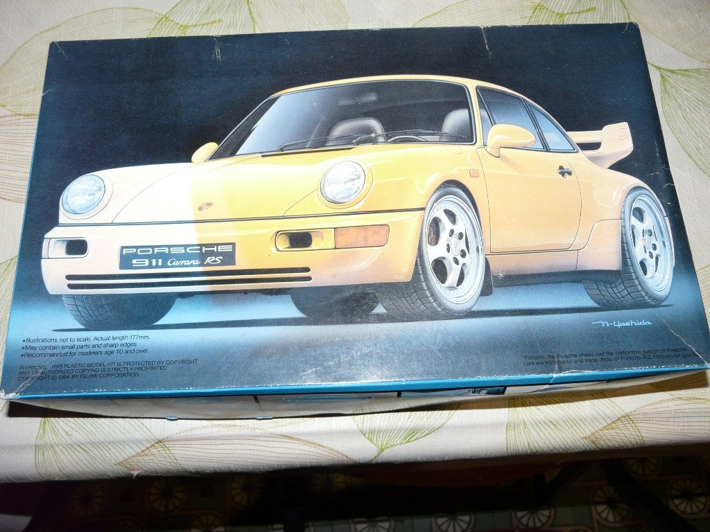 PORSCHE 911 CARRERA 3.8 RS 1/24 FUJIMI, Hobby & Loisirs créatifs, Voiture, Plus grand que 1:32, Envoi, Neuf